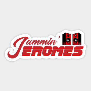 Jammin' Jerome's Sticker